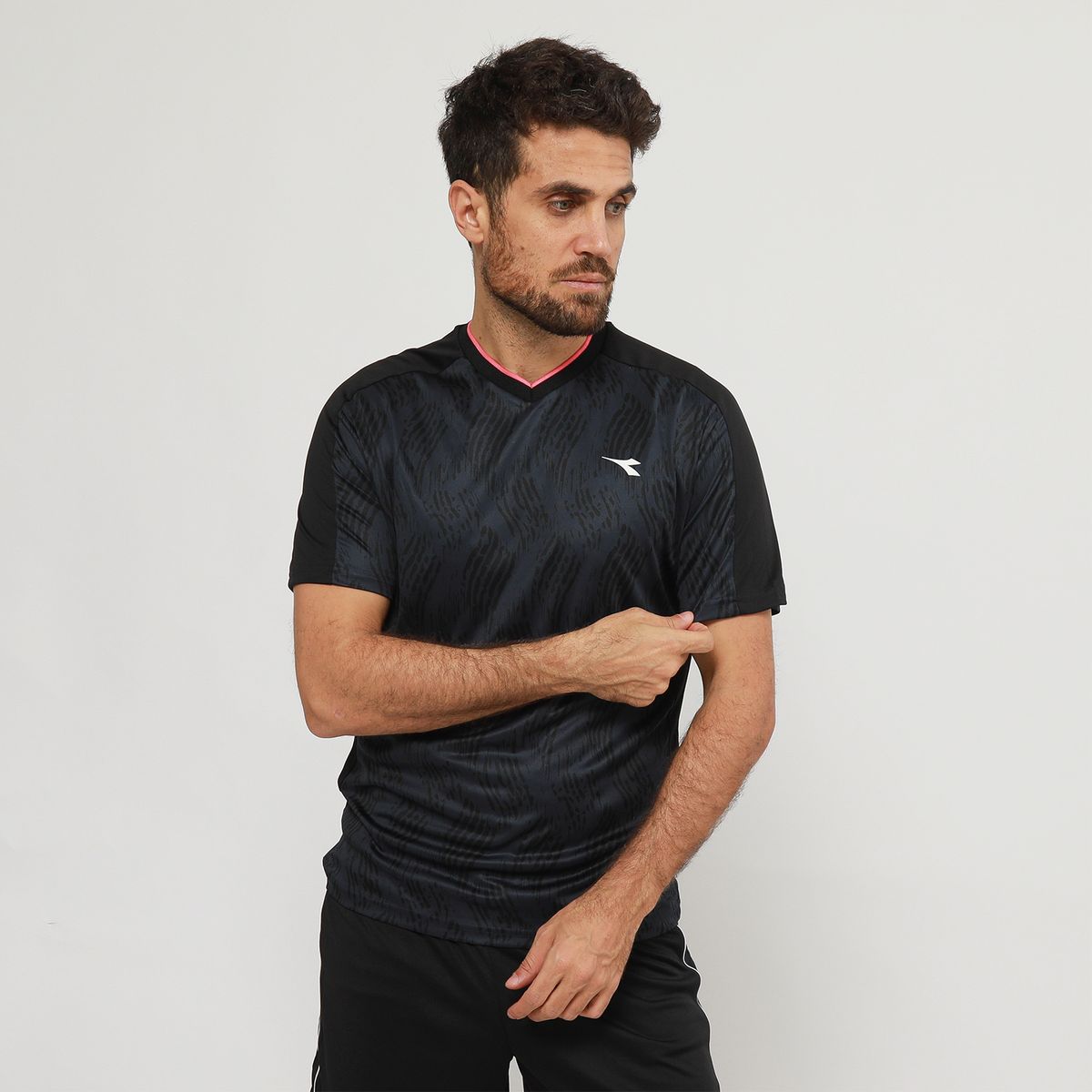 DIADORA - Polo Deportivo Manga Corta Hombre Diadora