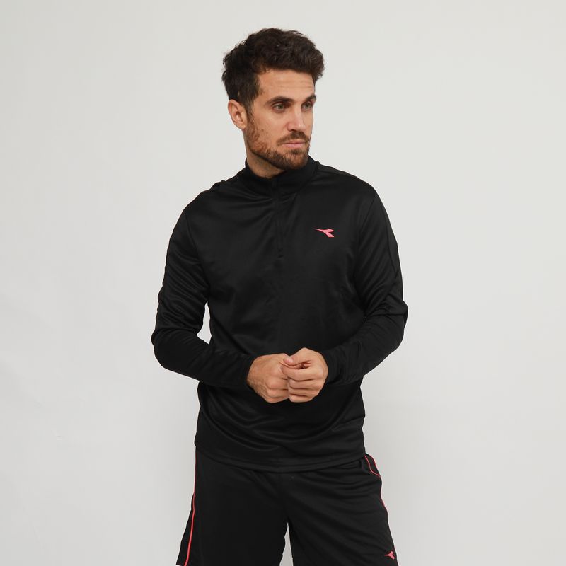 DIADORA - Polera Half Zipper Deportivo Hombre Diadora