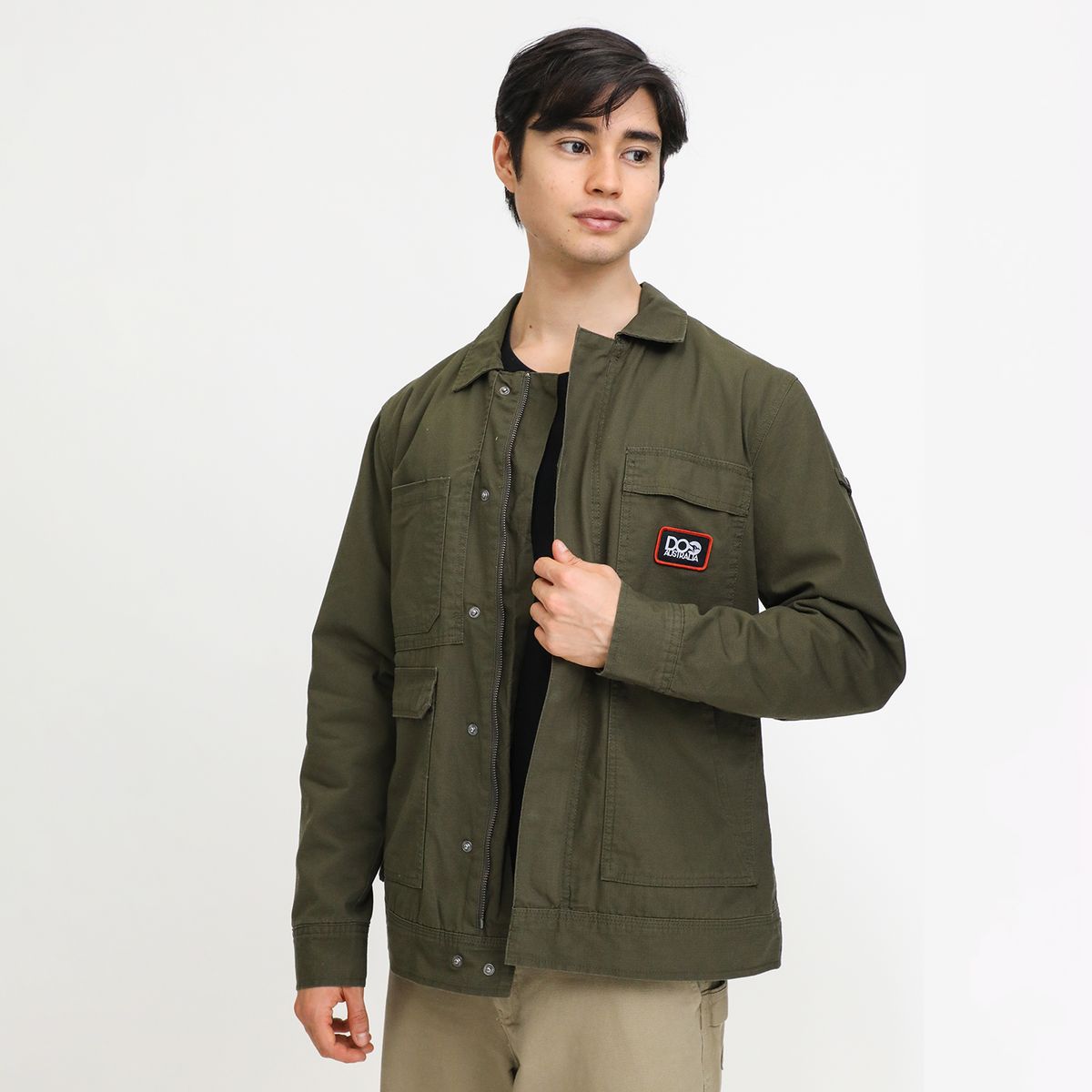 DOO AUSTRALIA - Casaca 100% Algodón Regular Hombre Doo Australia