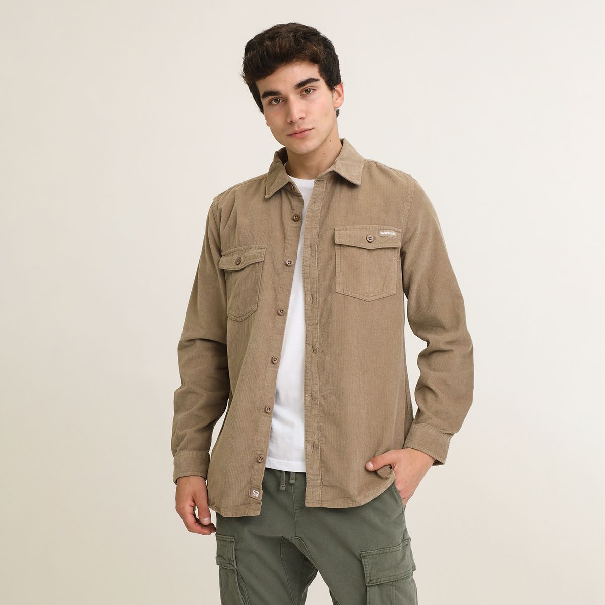 DOO AUSTRALIA - Camisa 100% Algodón Casual Hombre Doo Australia