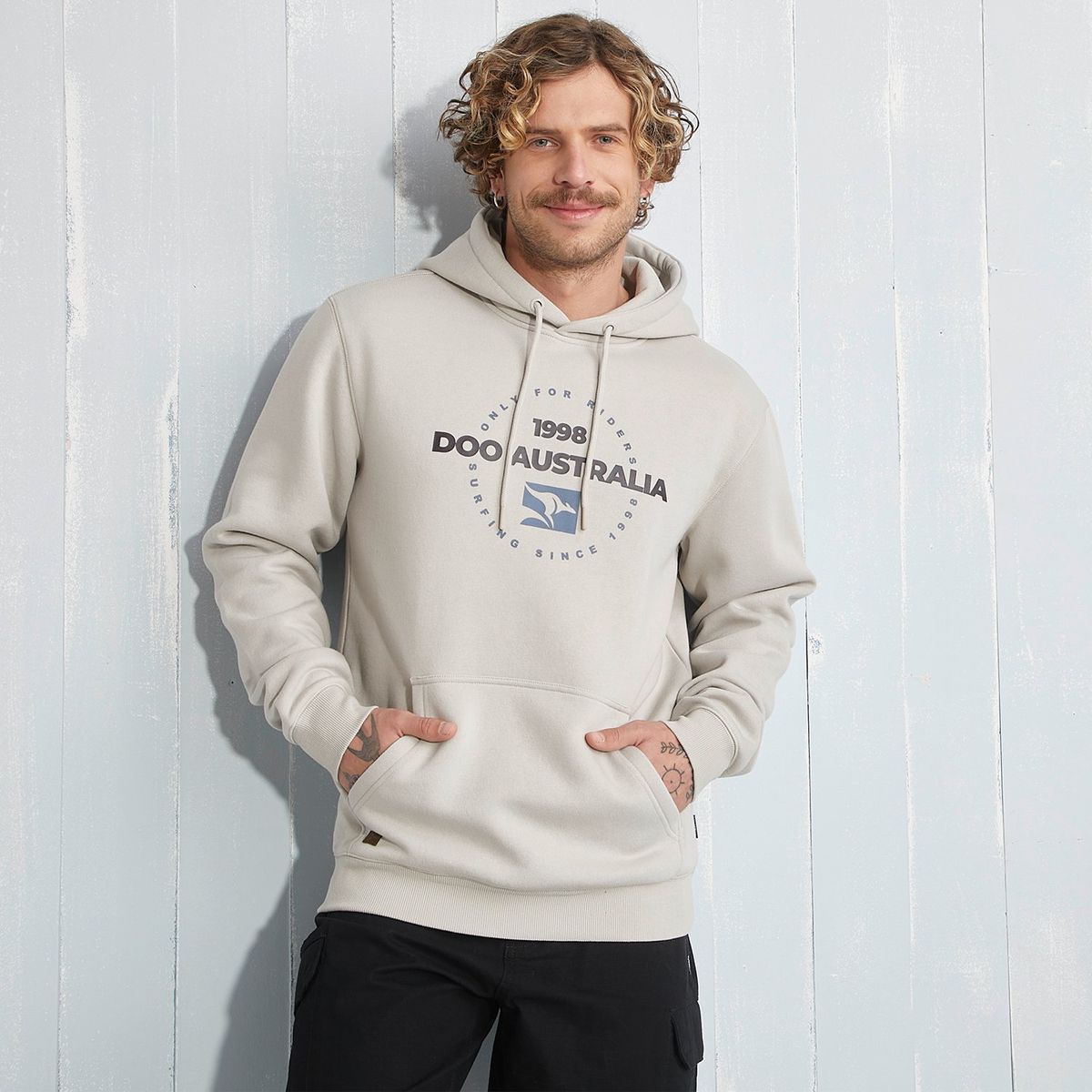 DOO AUSTRALIA - Polera Algodón Casual Hombre Doo Australia