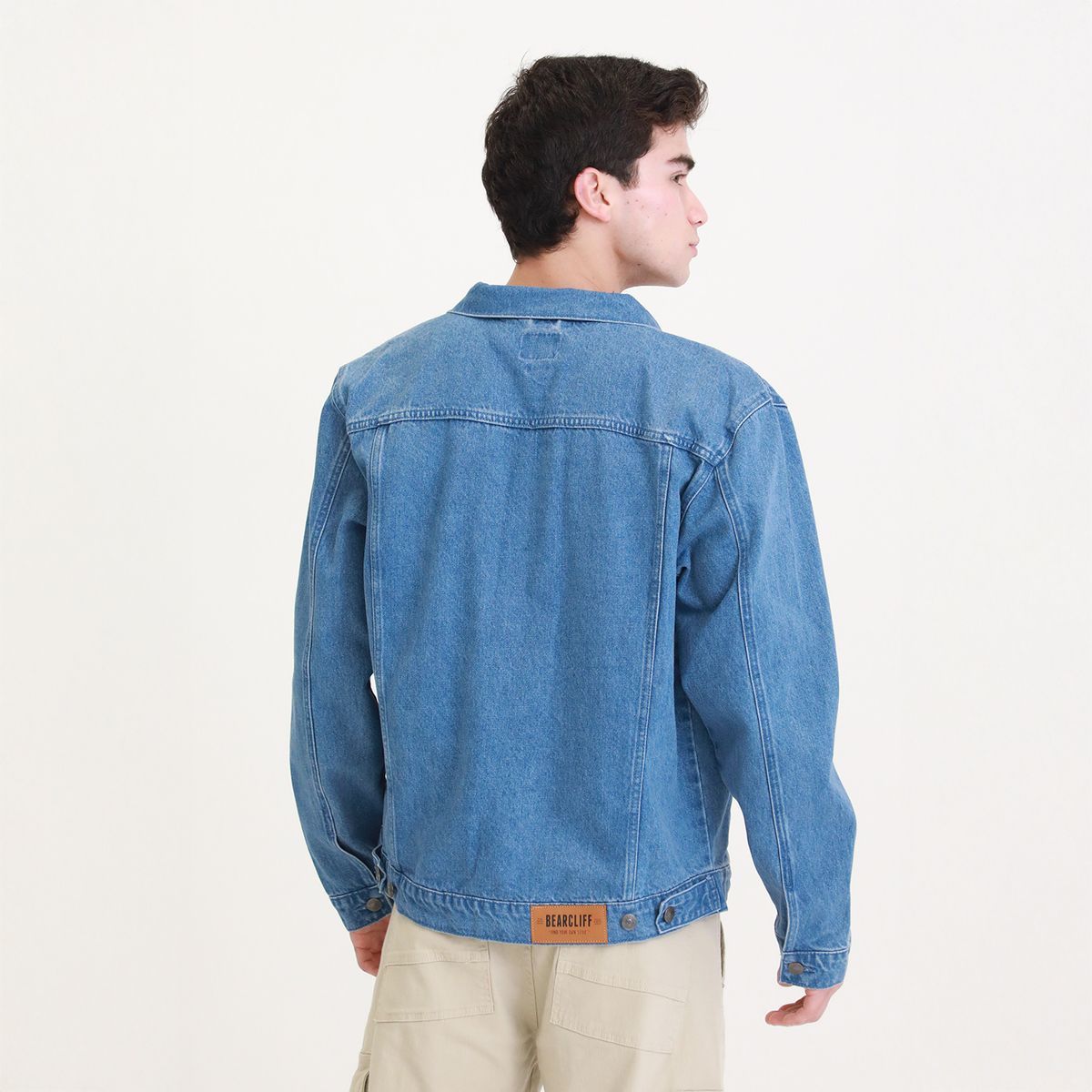 BEARCLIFF - Casaca 100% Algodón Denim Bearcliff