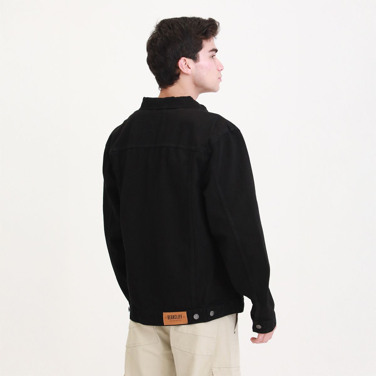 BEARCLIFF - Casaca 100% Algodón Denim Bearcliff