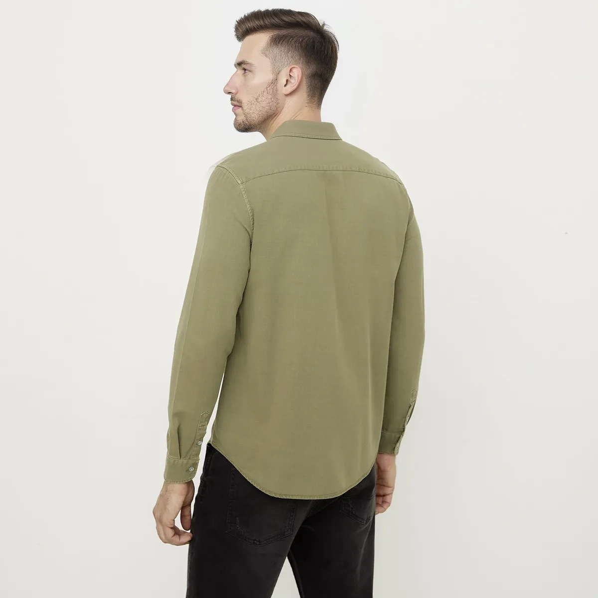 MOSSIMO - Camisa Algodón Regular Fit Hombre Mossimo