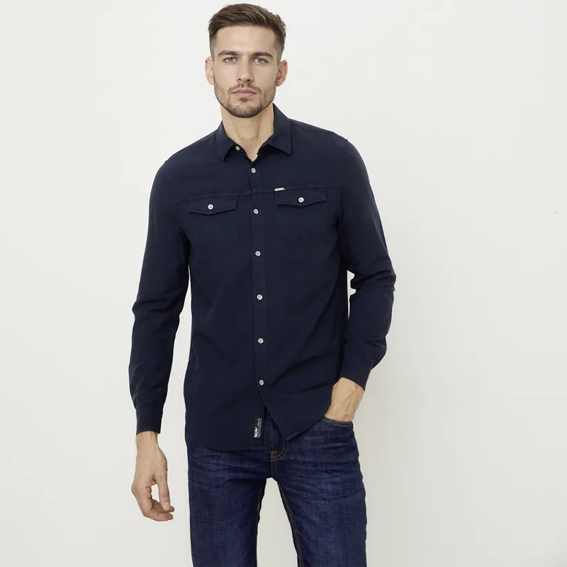 MOSSIMO - Camisa Algodón Regular Fit Hombre Mossimo