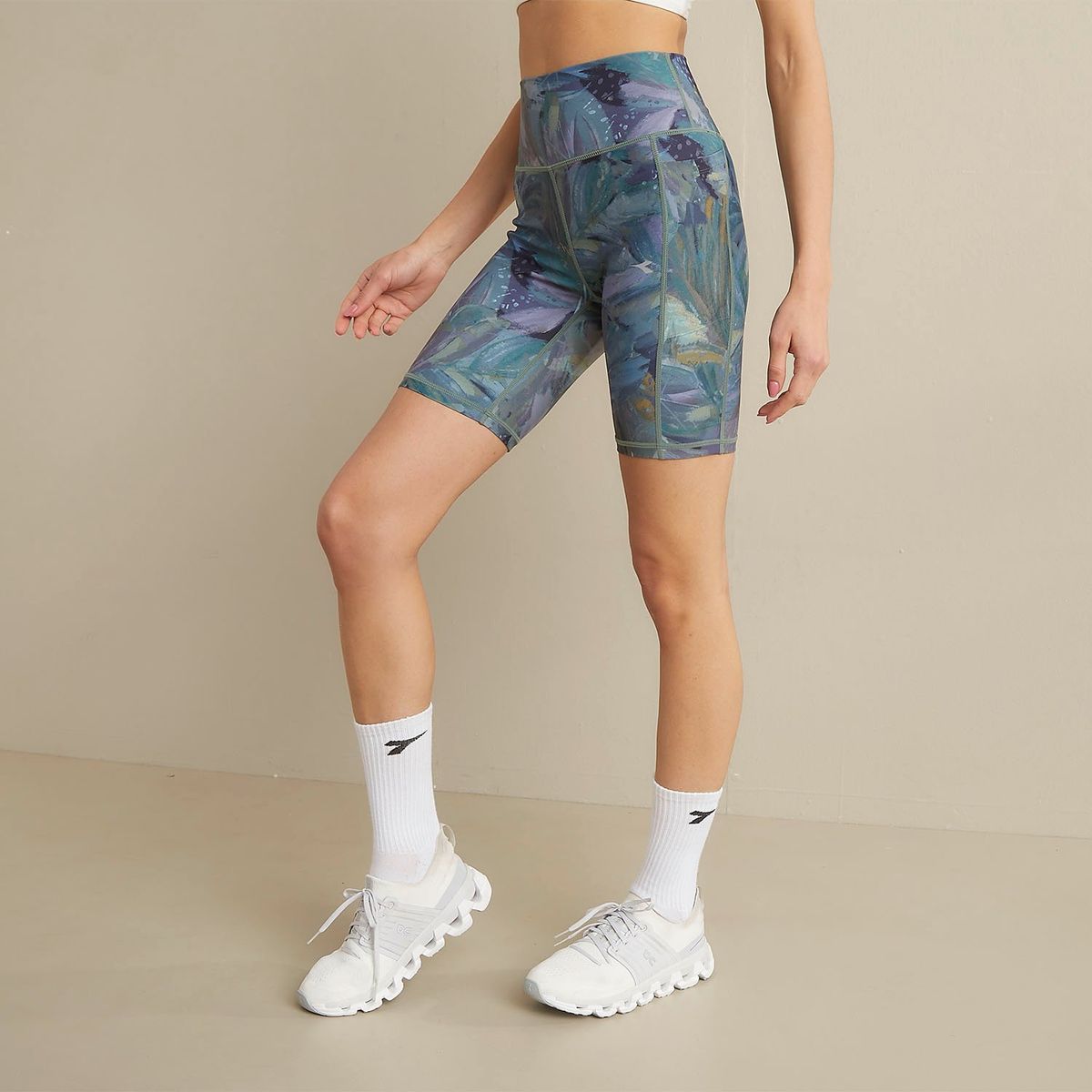 DIADORA - Biker Short 8" Deportivo Diadora Mujer