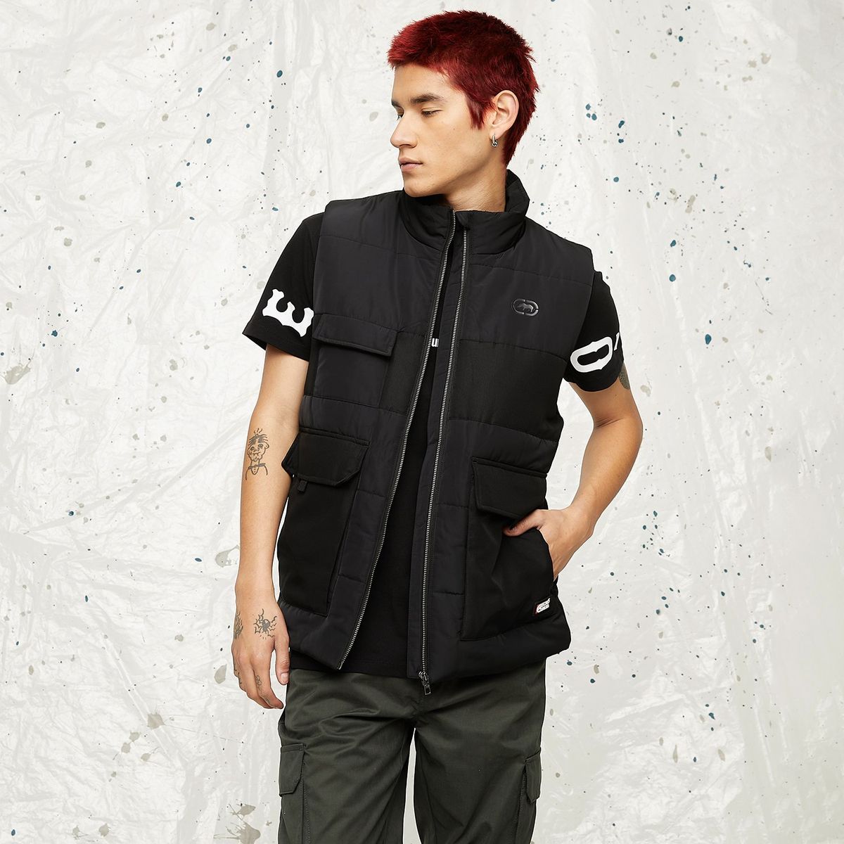 ECKO - Chaleco Casual Hombre Ecko