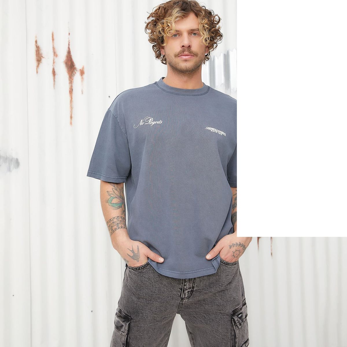 DENIMLAB - Polo 100% Algodón Manga Corta Hombre Denimlab