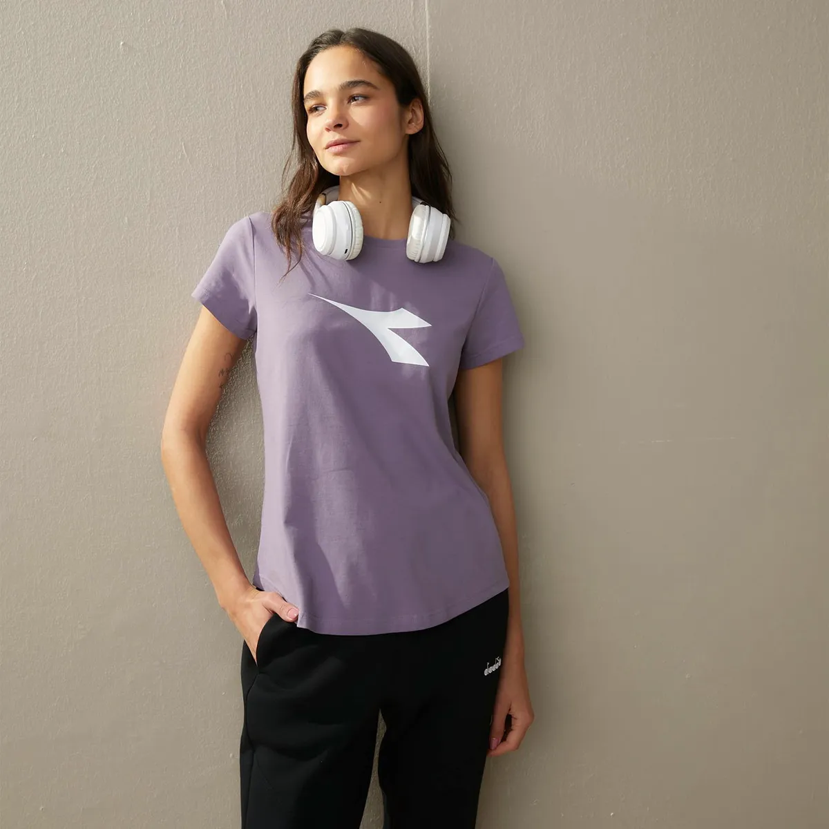 DIADORA - Polo Deportivo Manga Corta Mujer Diadora