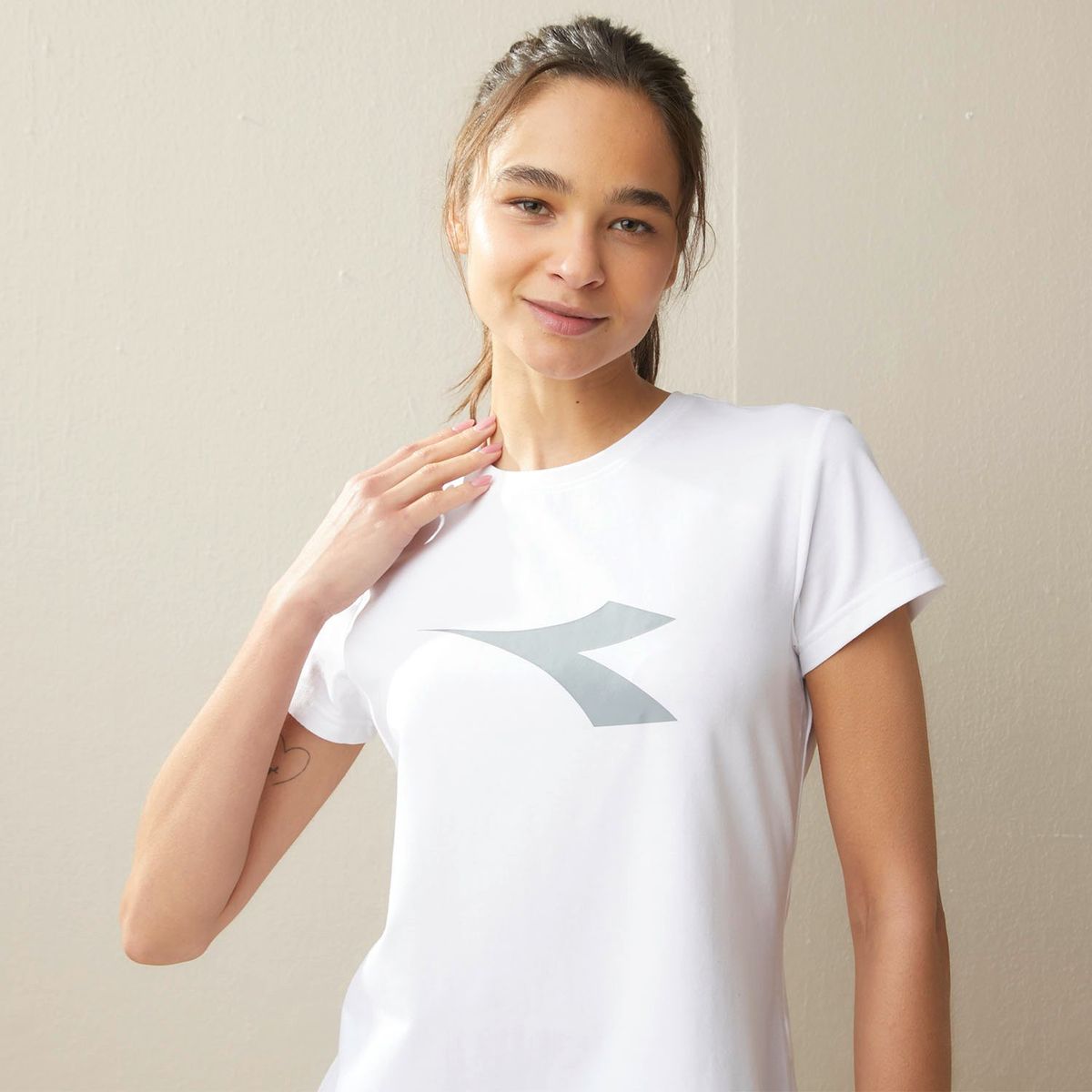 DIADORA - Polo Deportivo Manga Corta Mujer Diadora