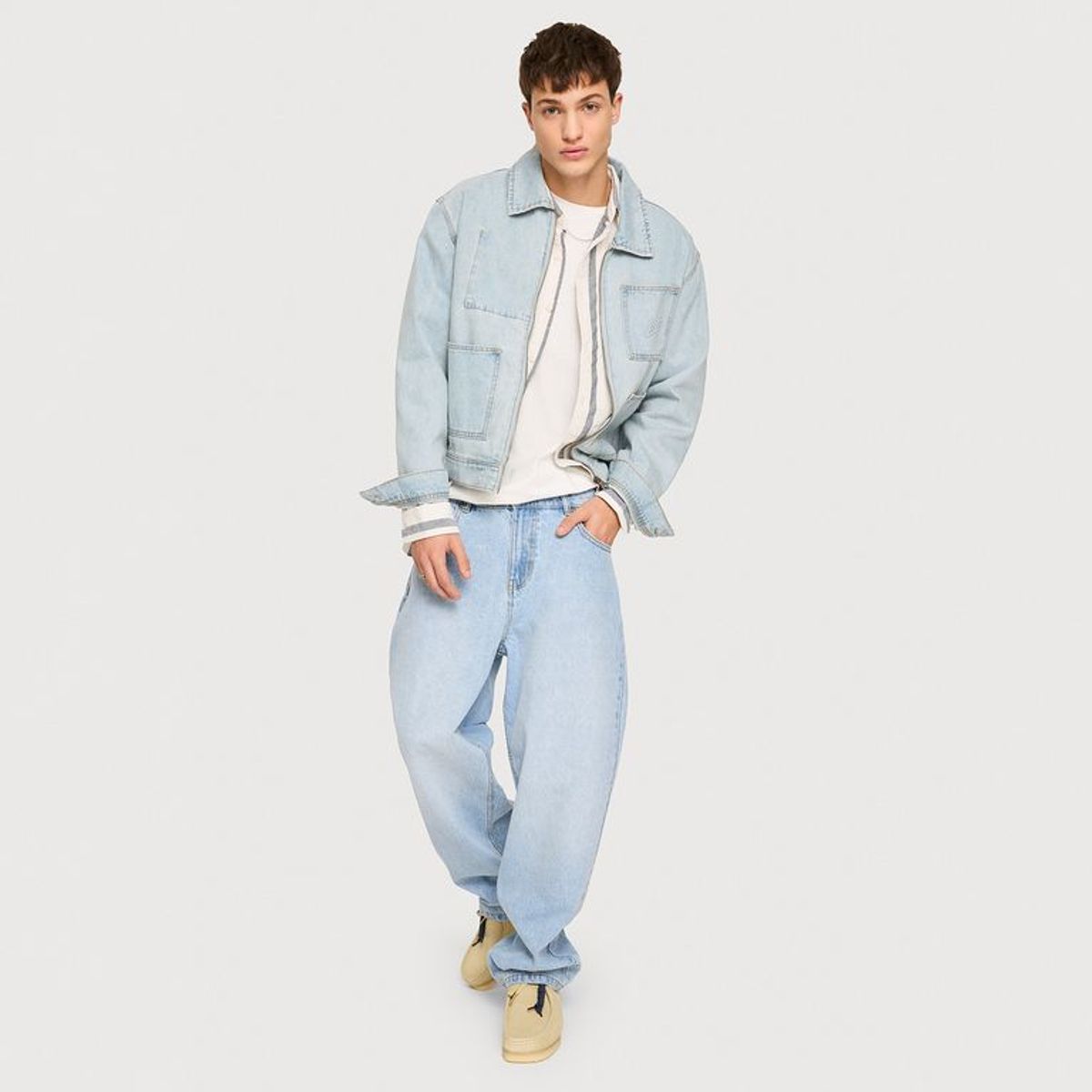 BEARCLIFF - Casaca Jean Hombre Bearcliff