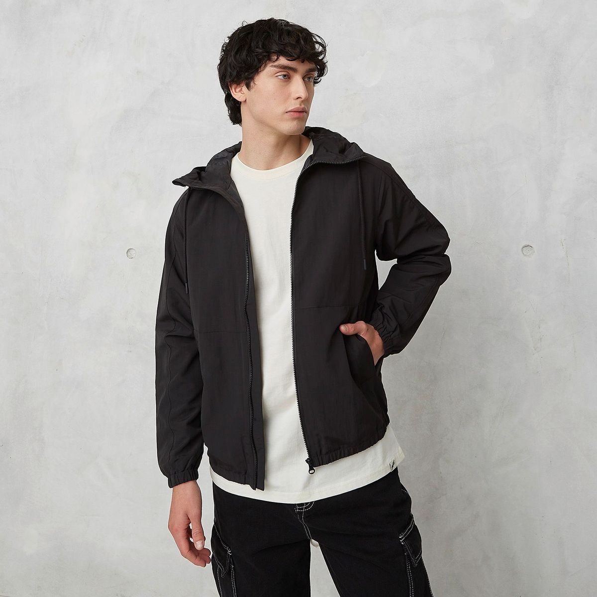 BEARCLIFF - Cortaviento Casual Hombre Bearcliff