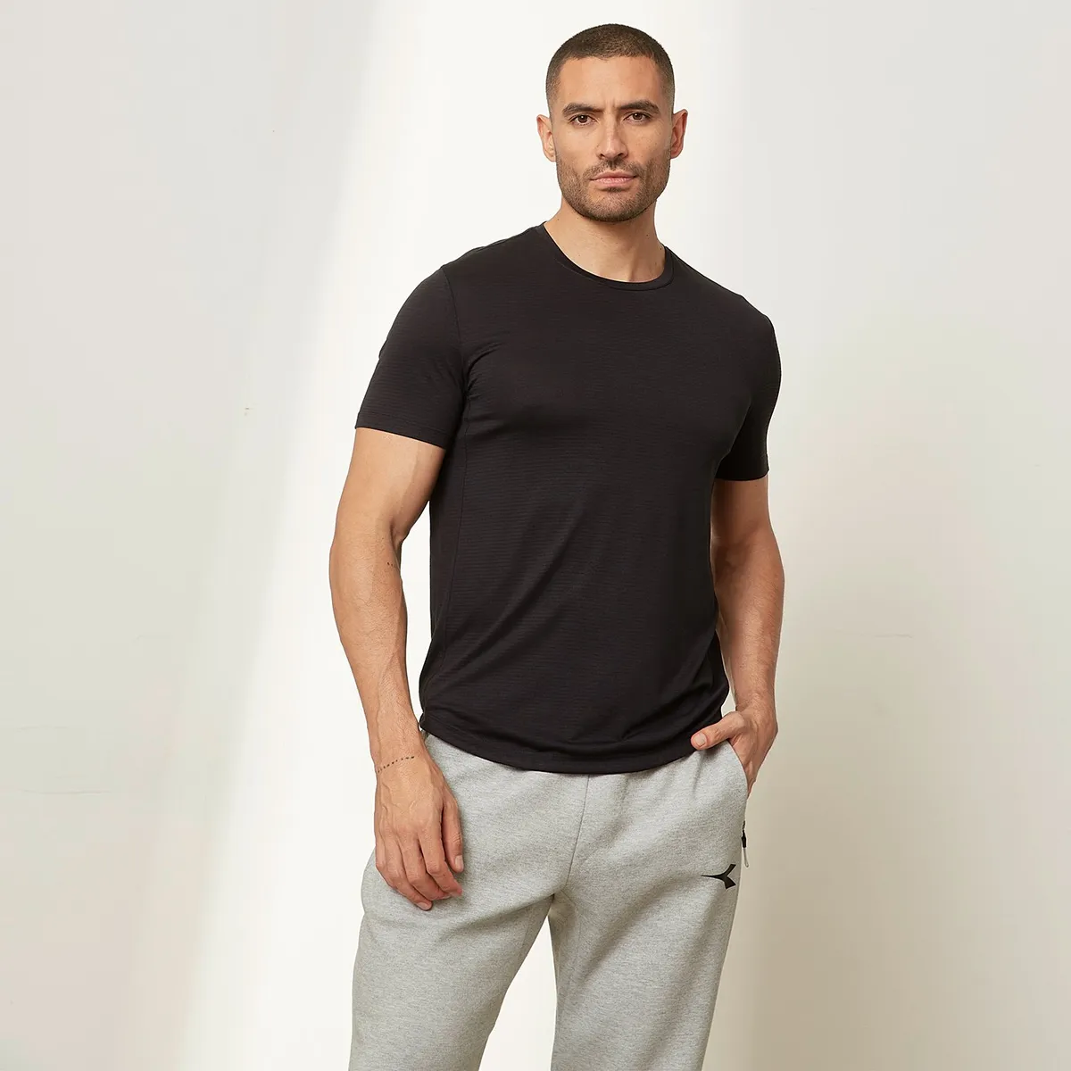 DIADORA - Polo Deportivo Manga Corta Hombre Diadora