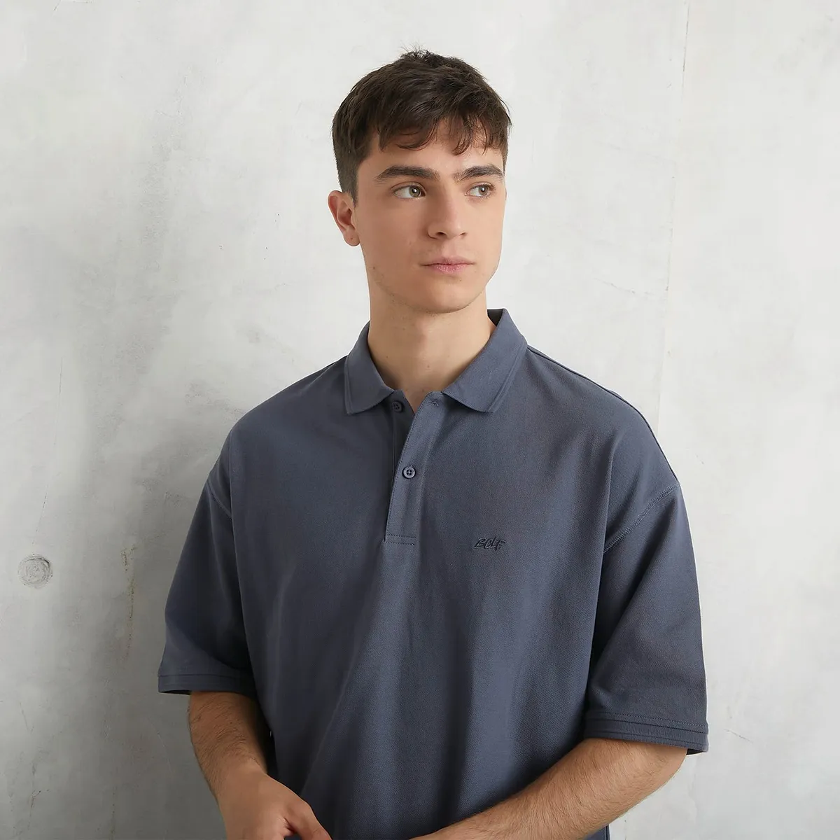 BEARCLIFF - Polo 100% Algodón Manga Corta Hombre Bearcliff