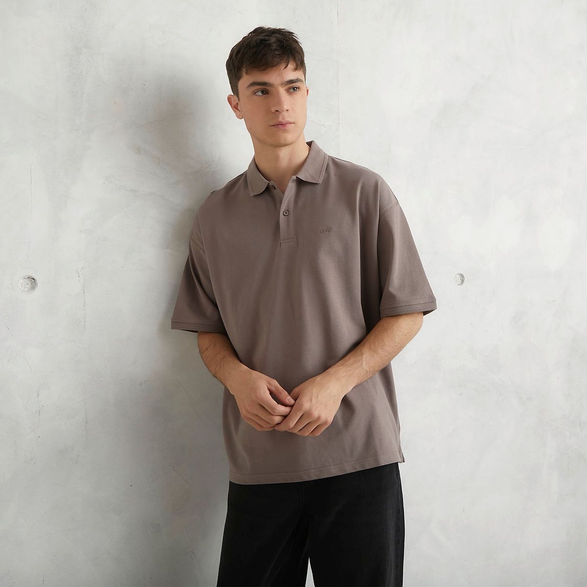 BEARCLIFF - Polo 100% Algodón Manga Corta Hombre Bearcliff