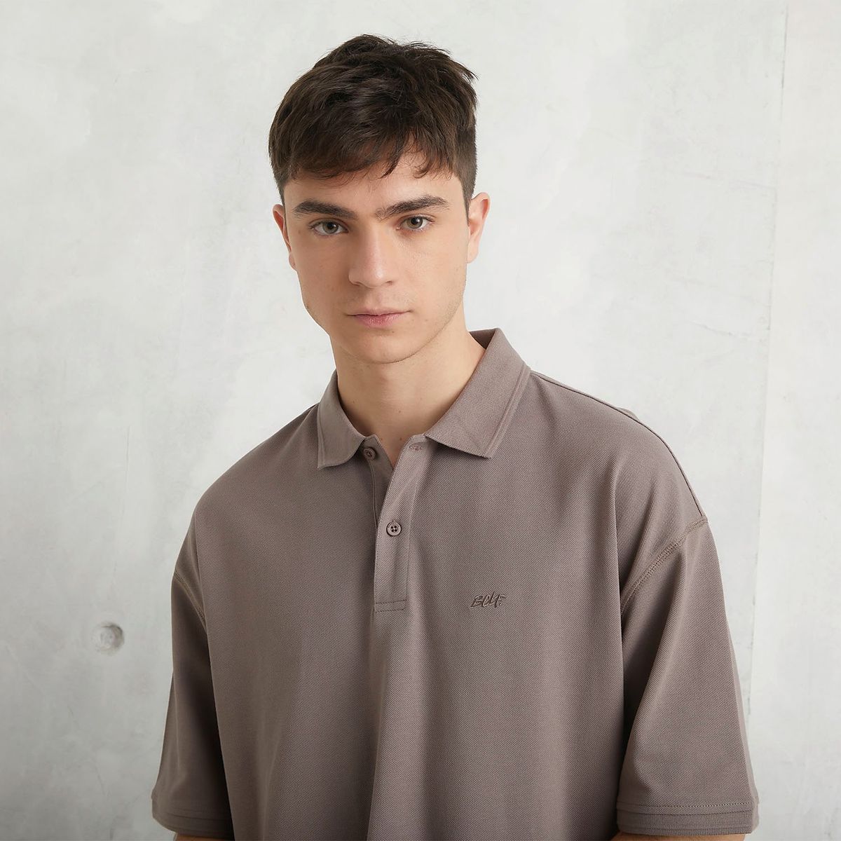 BEARCLIFF - Polo 100% Algodón Manga Corta Hombre Bearcliff