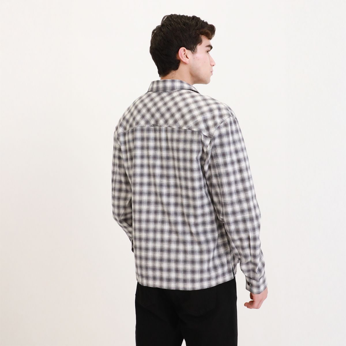 DENIMLAB - Camisa 100% Algodón Casual Hombre Denimlab