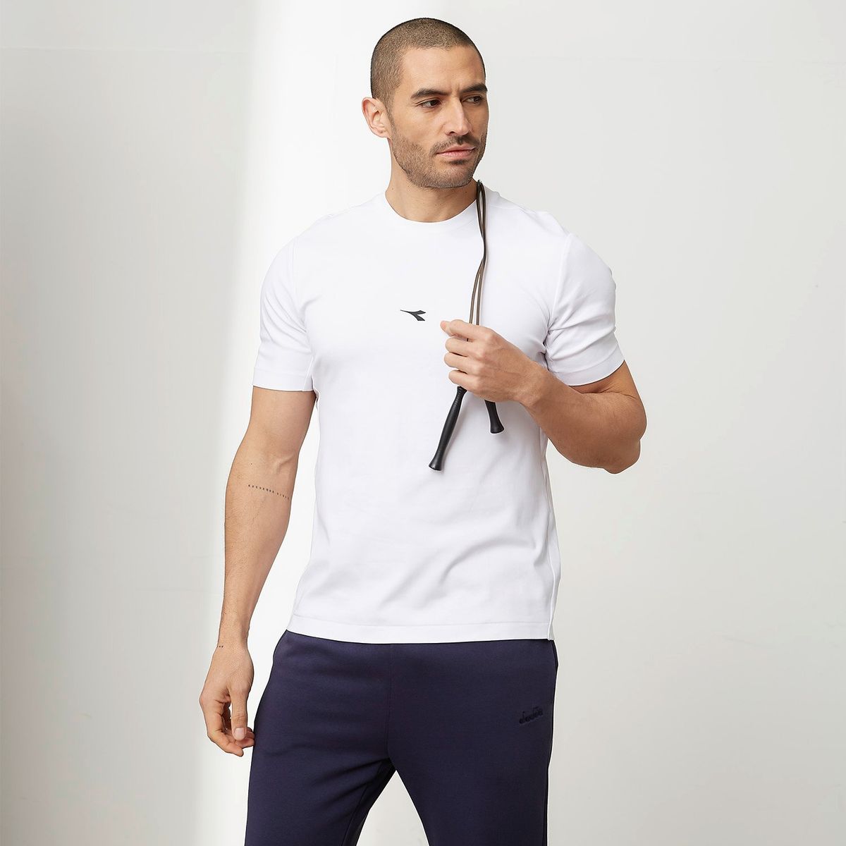 DIADORA - Polo Deportivo Manga Corta Hombre Diadora