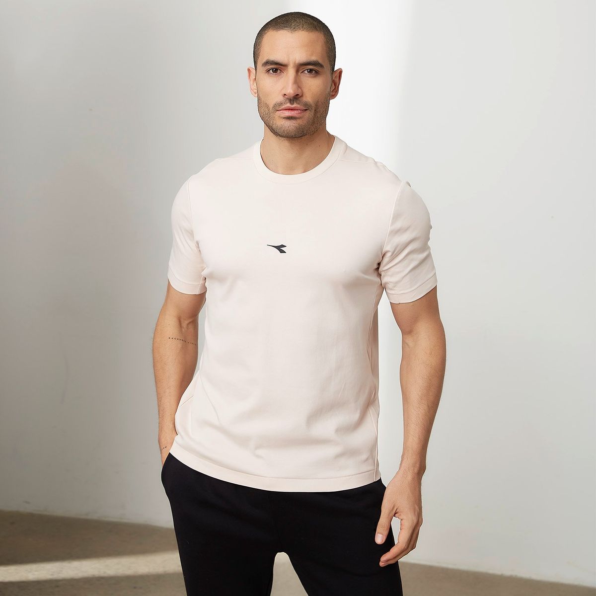 DIADORA - Polo Deportivo Manga Corta Hombre Diadora