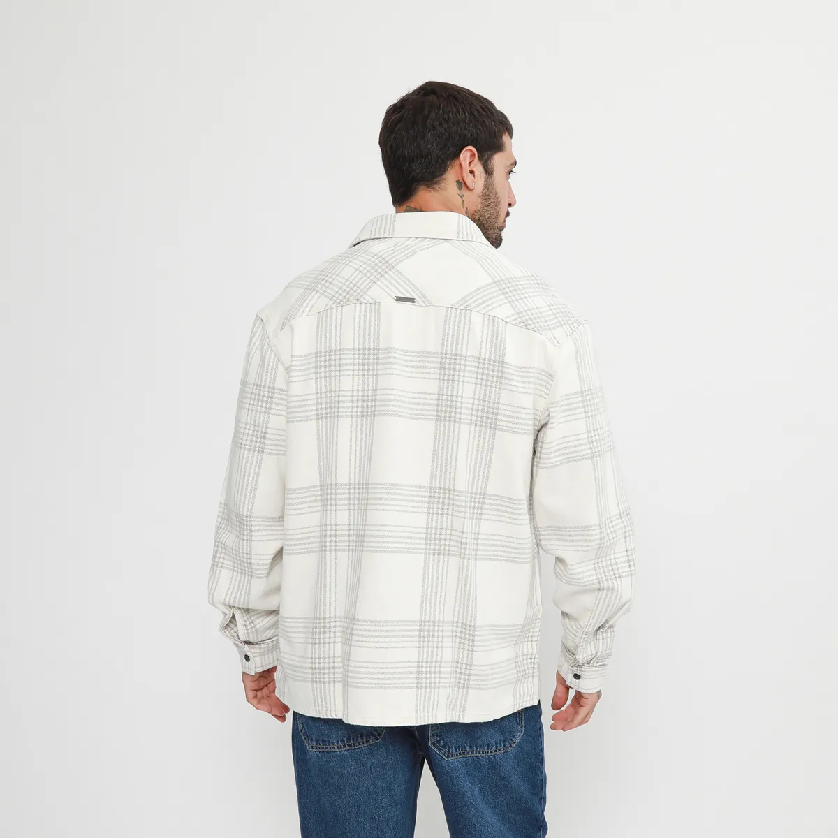 DENIMLAB - Camisa 100% Algodón Regular Fit Hombre Denimlab