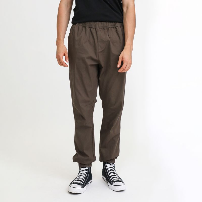 BEARCLIFF - Pantalón 100% Algodón Jogger Fit Hombre Bearcliff