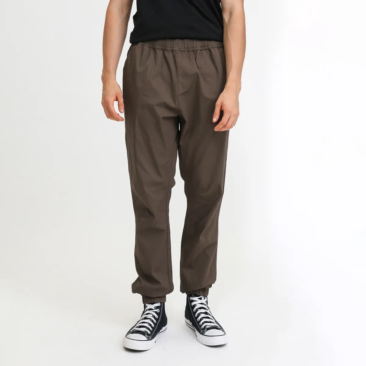 BEARCLIFF - Pantalón 100% Algodón Jogger Fit Hombre Bearcliff