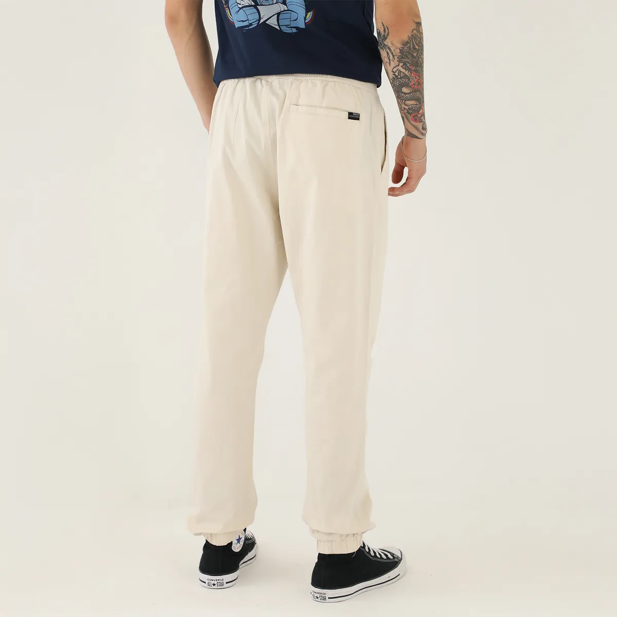 BEARCLIFF - Pantalón 100% Algodón Jogger Fit Hombre Bearcliff