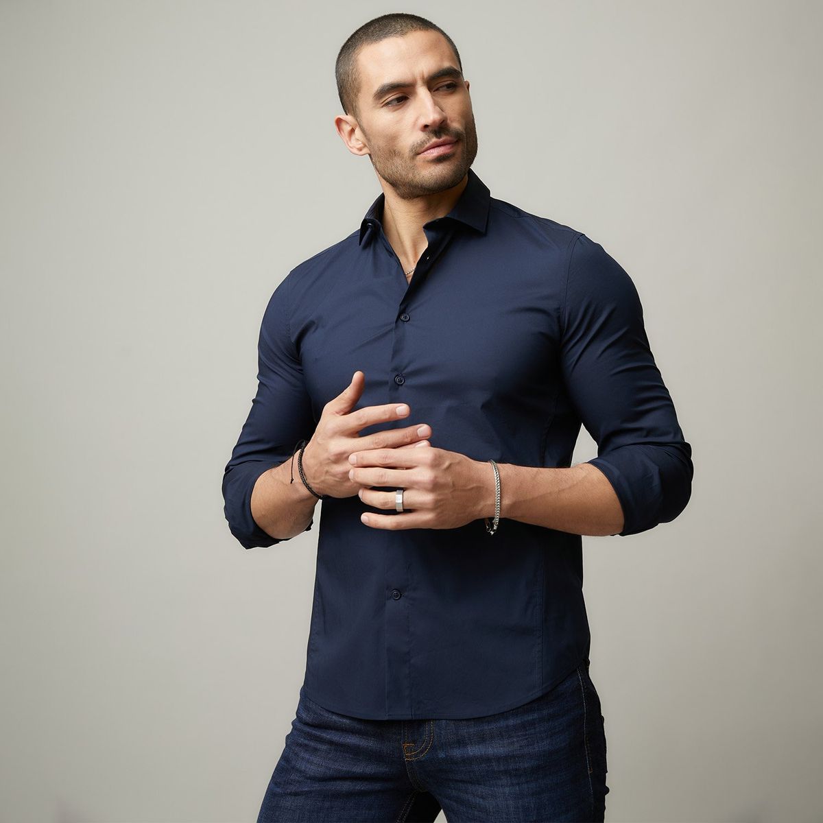 MOSSIMO - Camisa Algodón Casual Hombre Mossimo