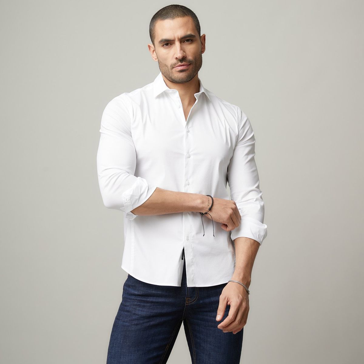 MOSSIMO - Camisa Algodón Casual Hombre Mossimo