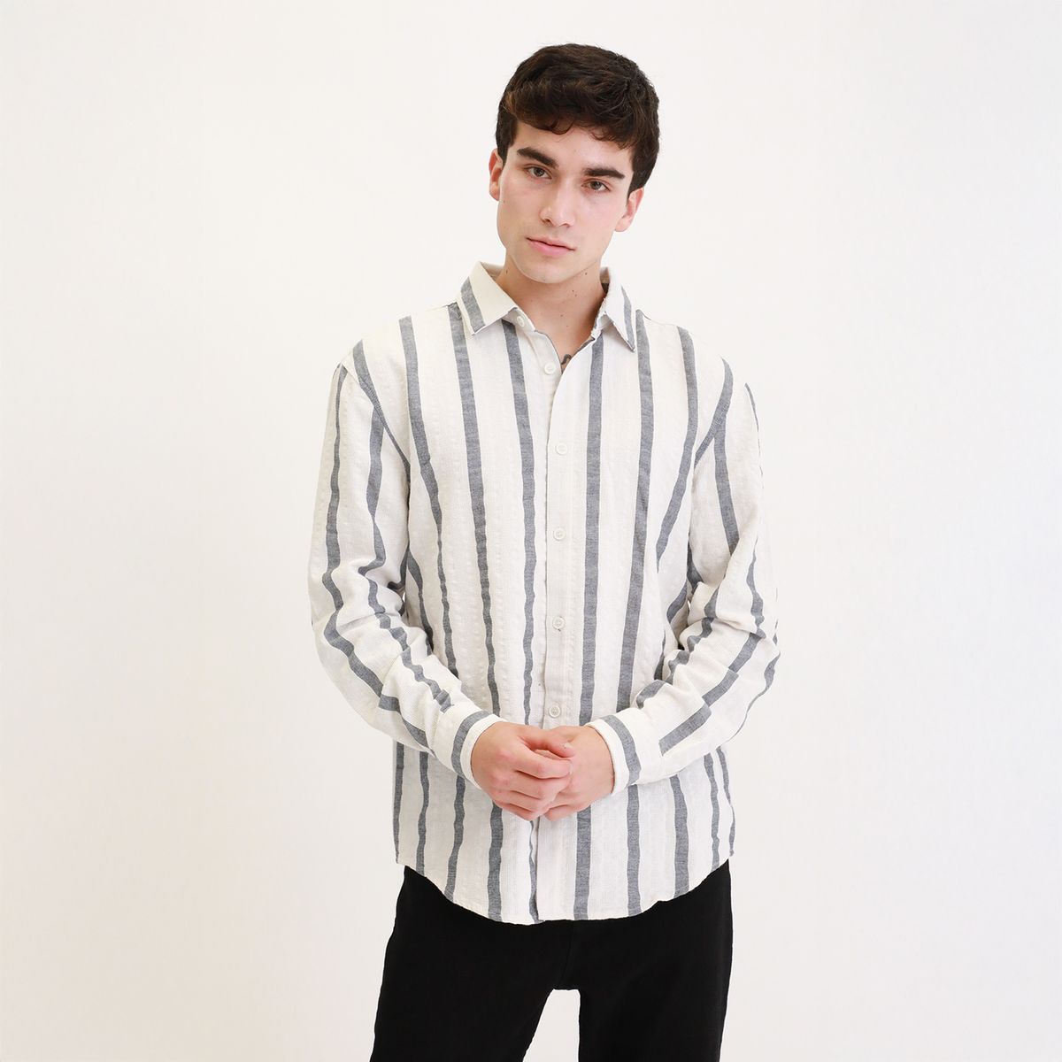 BEARCLIFF - Camisa Algodón Juvenil Hombre Bearcliff