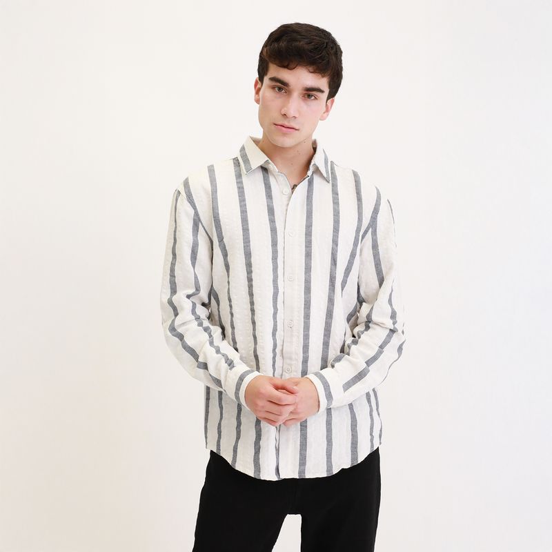 BEARCLIFF - Camisa Algodón Juvenil Hombre Bearcliff