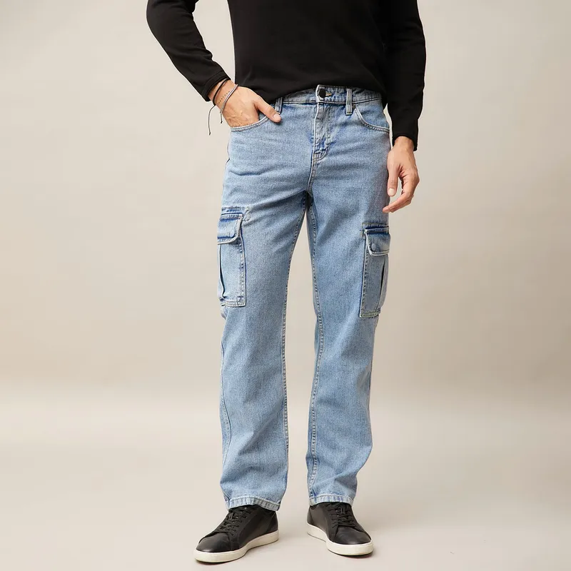 MOSSIMO - Jean 100% Algodón Regular Hombre Mossimo
