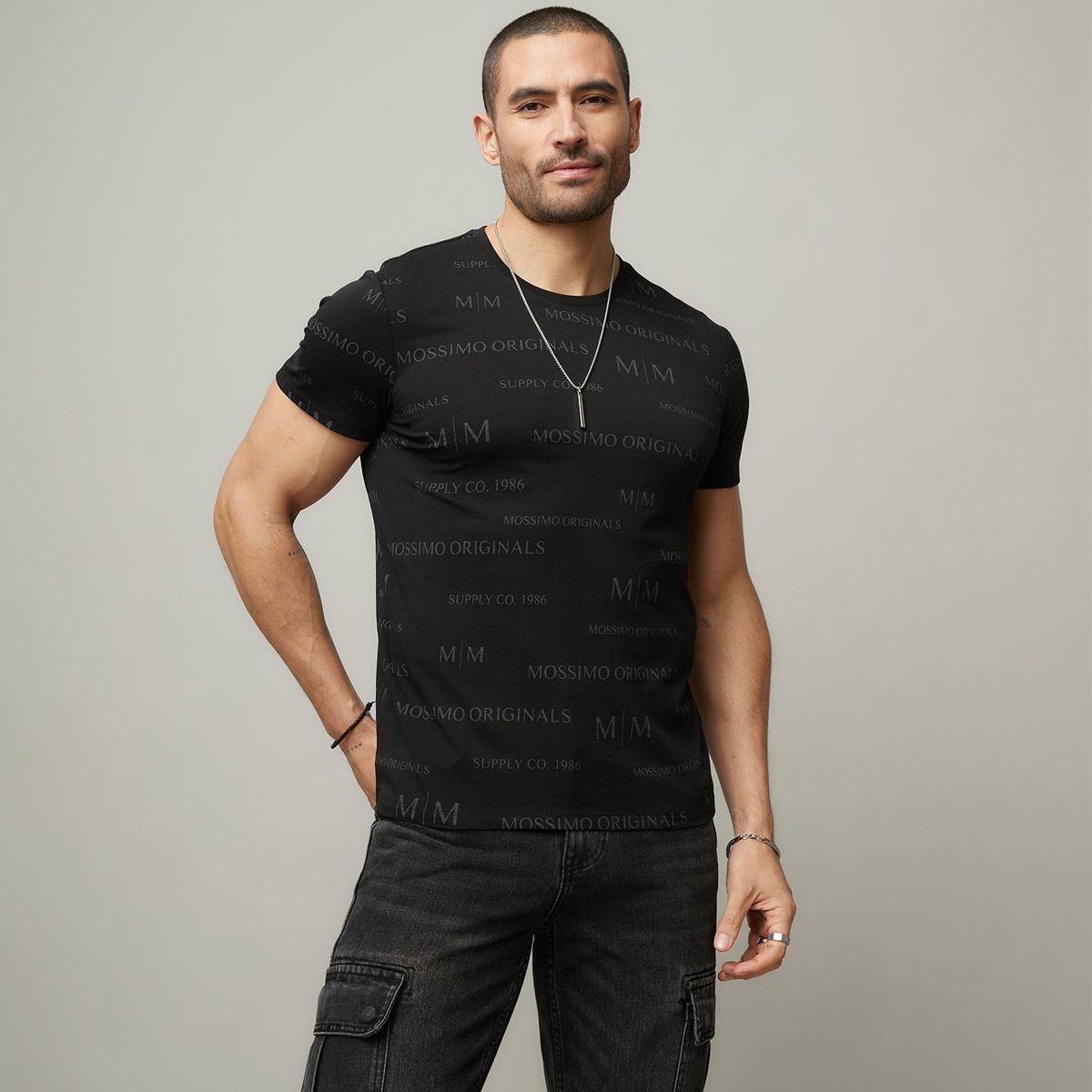 MOSSIMO - Polo 100% Algodón Manga Corta Hombre Mossimo