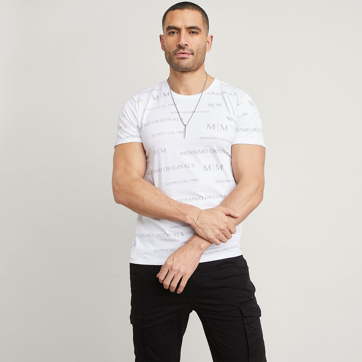 MOSSIMO - Polo 100% Algodón Manga Corta Hombre Mossimo