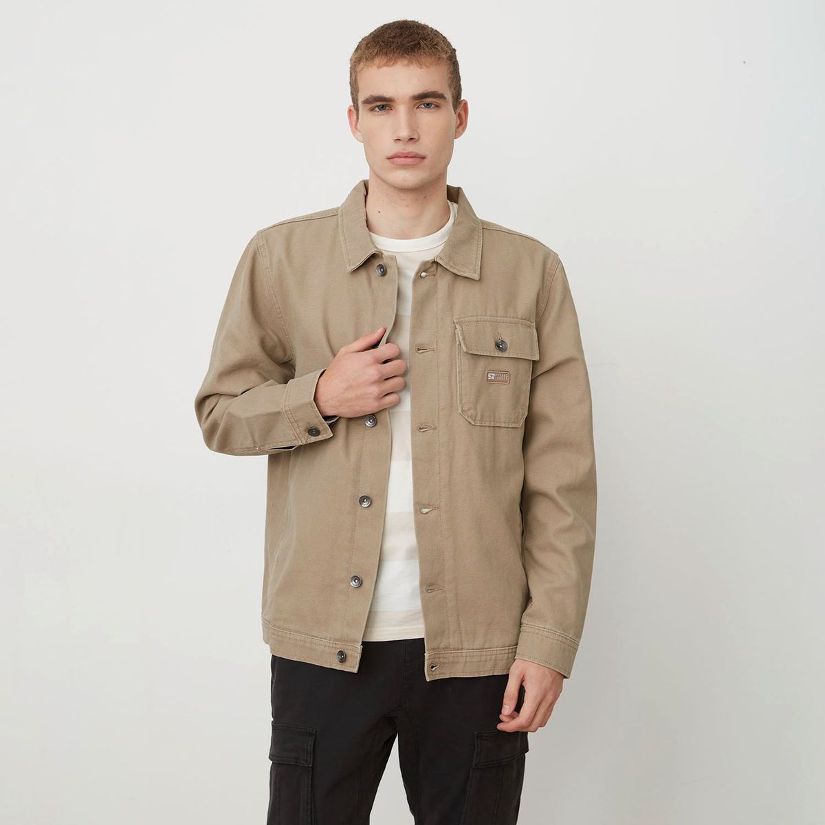 DOO AUSTRALIA - Casaca 100% Algodón Casual Hombre Doo Australia