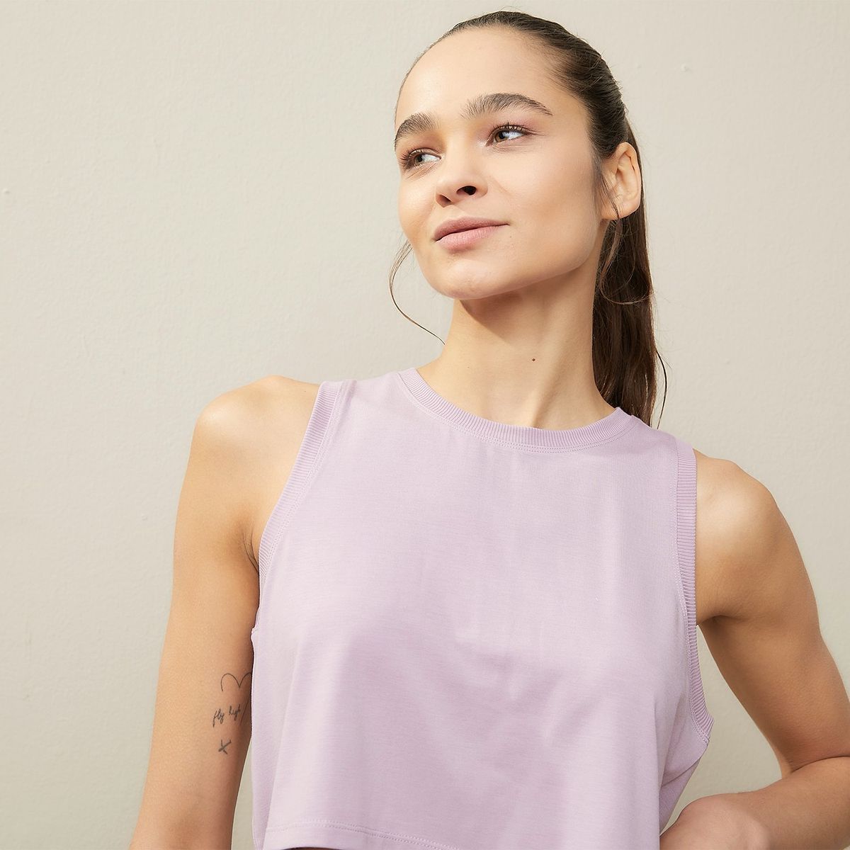 DIADORA - Crop Top Deportivo Mujer Diadora