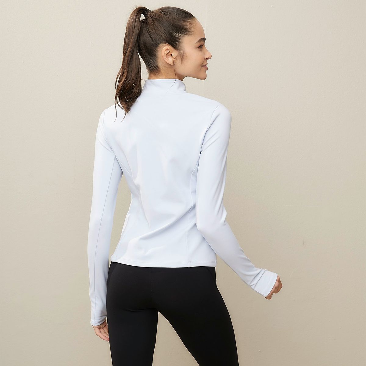 DIADORA - Polera Deportiva Half Zipper Diadora