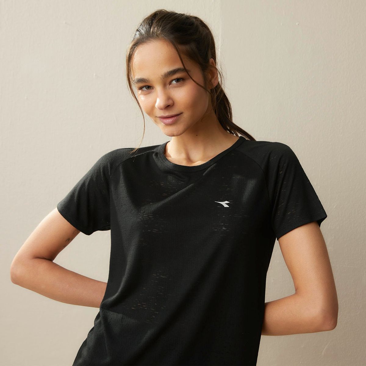 DIADORA - Polo Deportivo Manga Corta Mujer Diadora