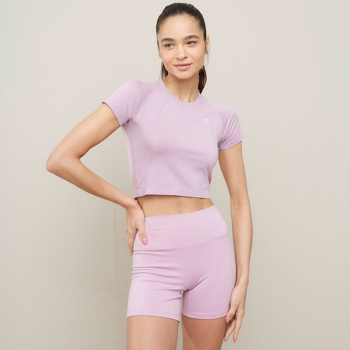 DIADORA - Polo Seamless Deportivo Manga Corta Diadora Mujer