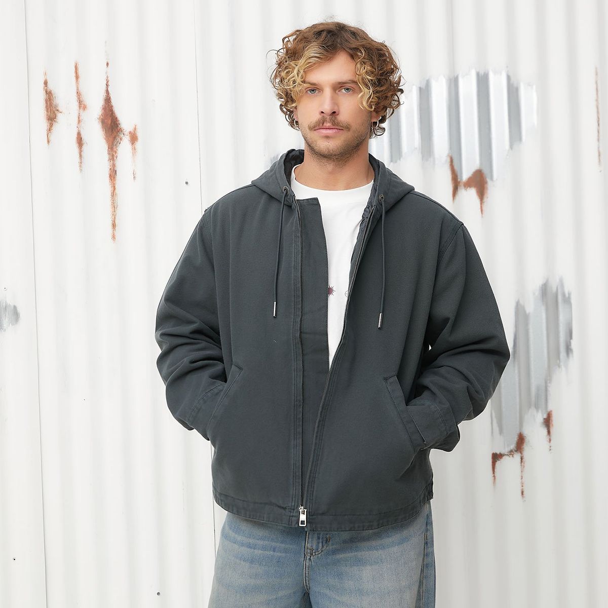 DENIMLAB - Casaca 100% Algodón Casual Hombre Denimlab