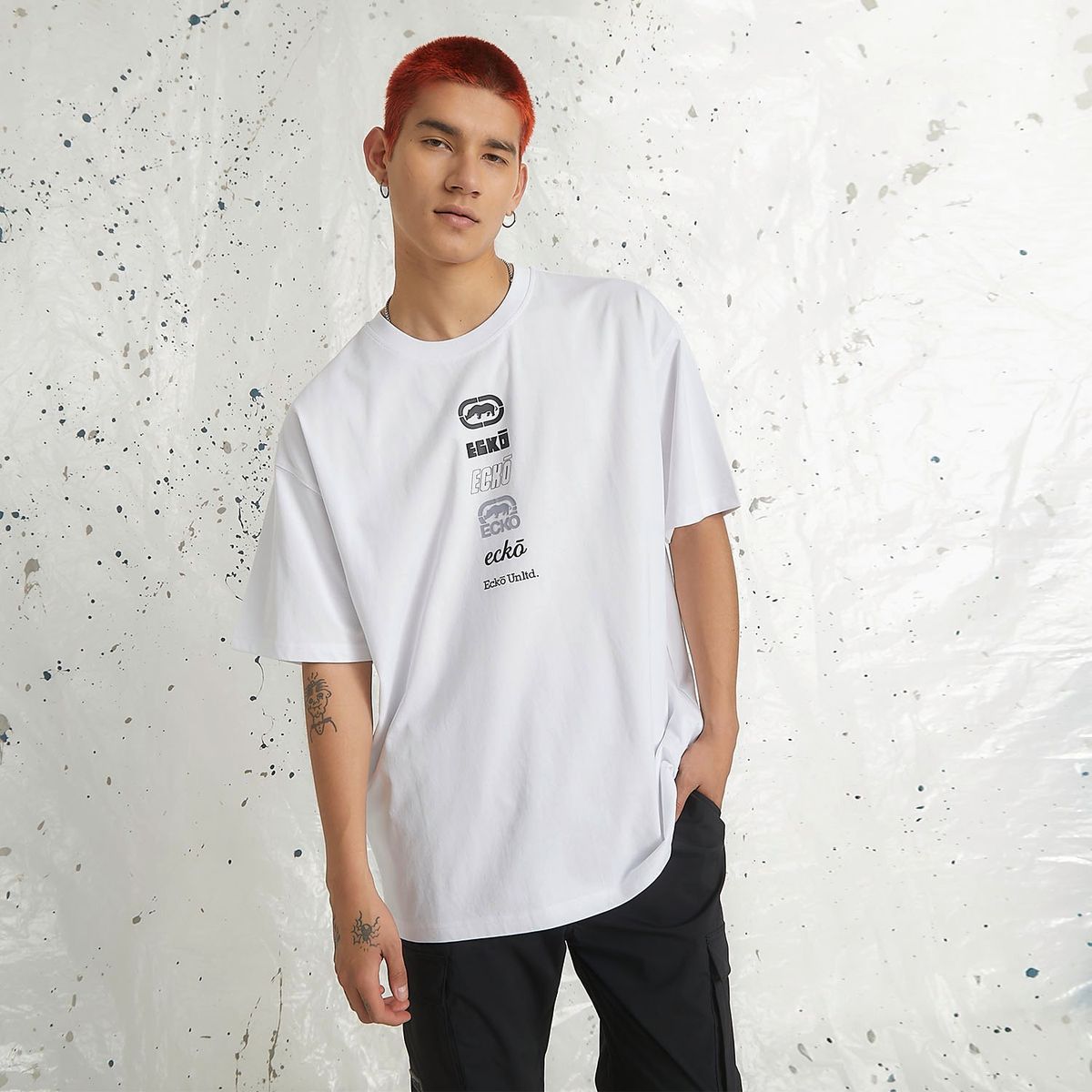 ECKO - Polo 100% Algodón Casual Hombre Ecko