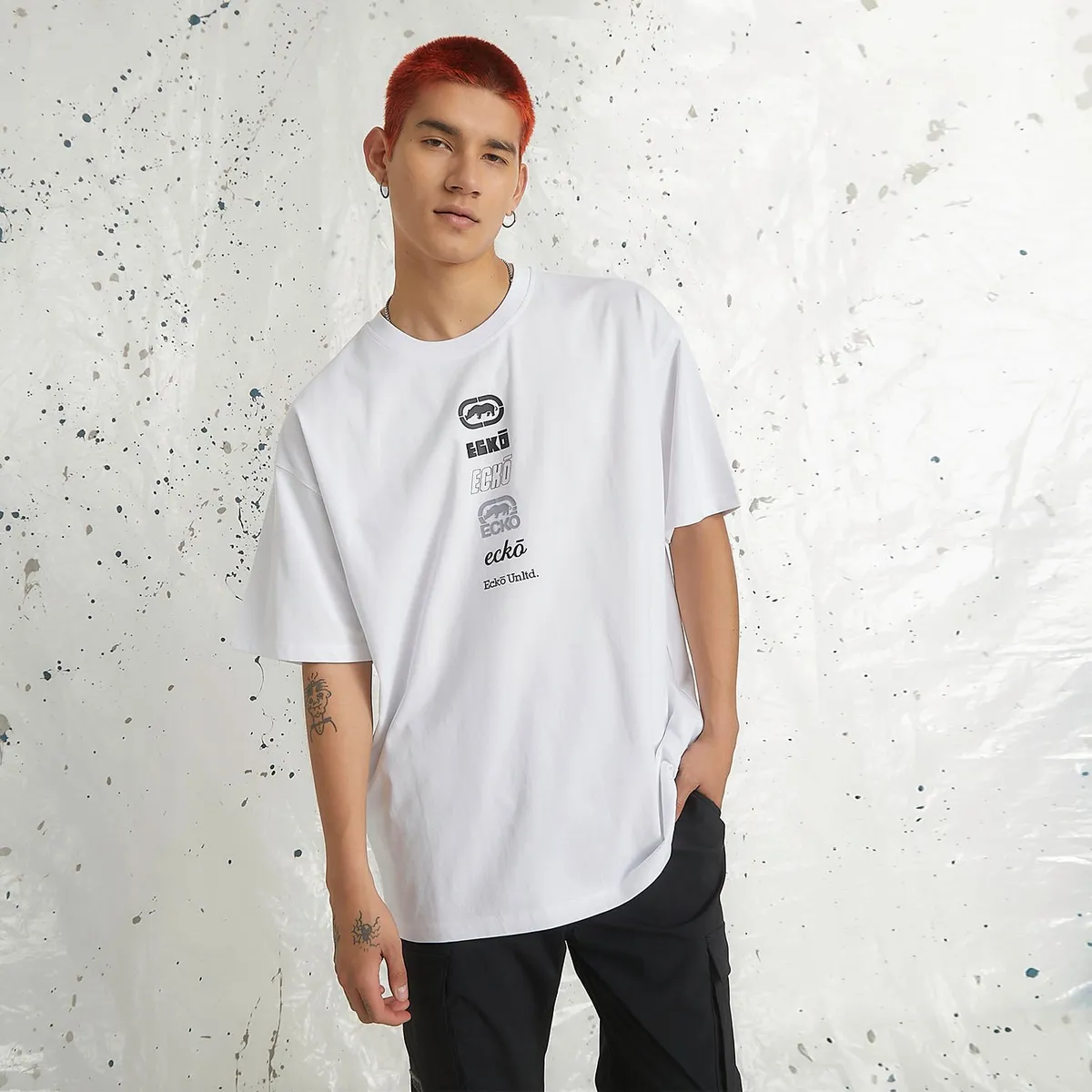 ECKO - Polo 100% Algodón Casual Hombre Ecko