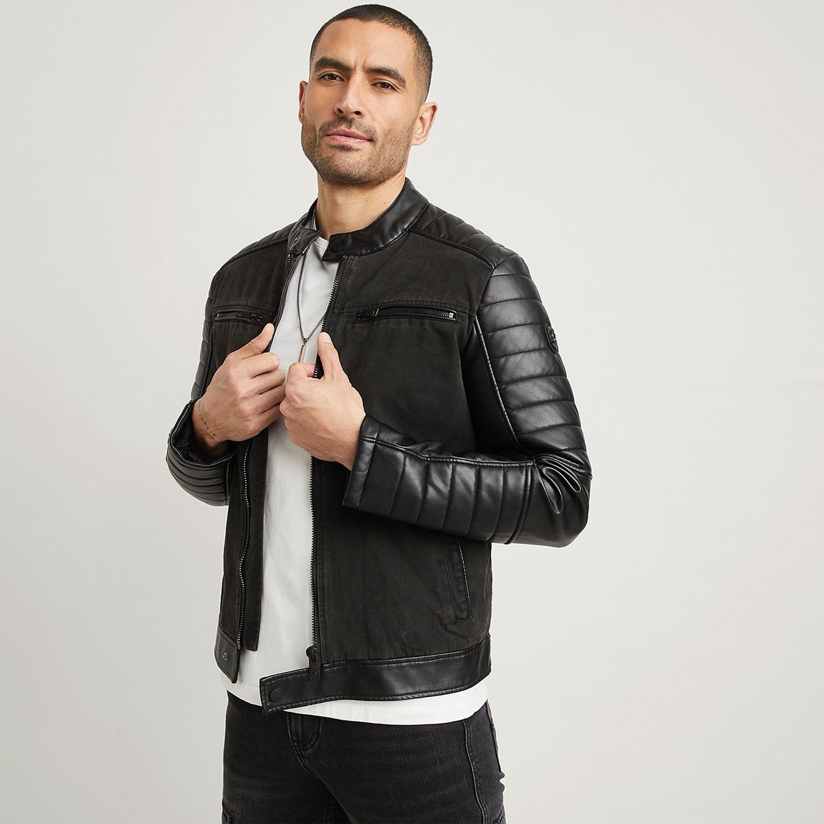 MOSSIMO - Casaca Algodón Casual Hombre Mossimo