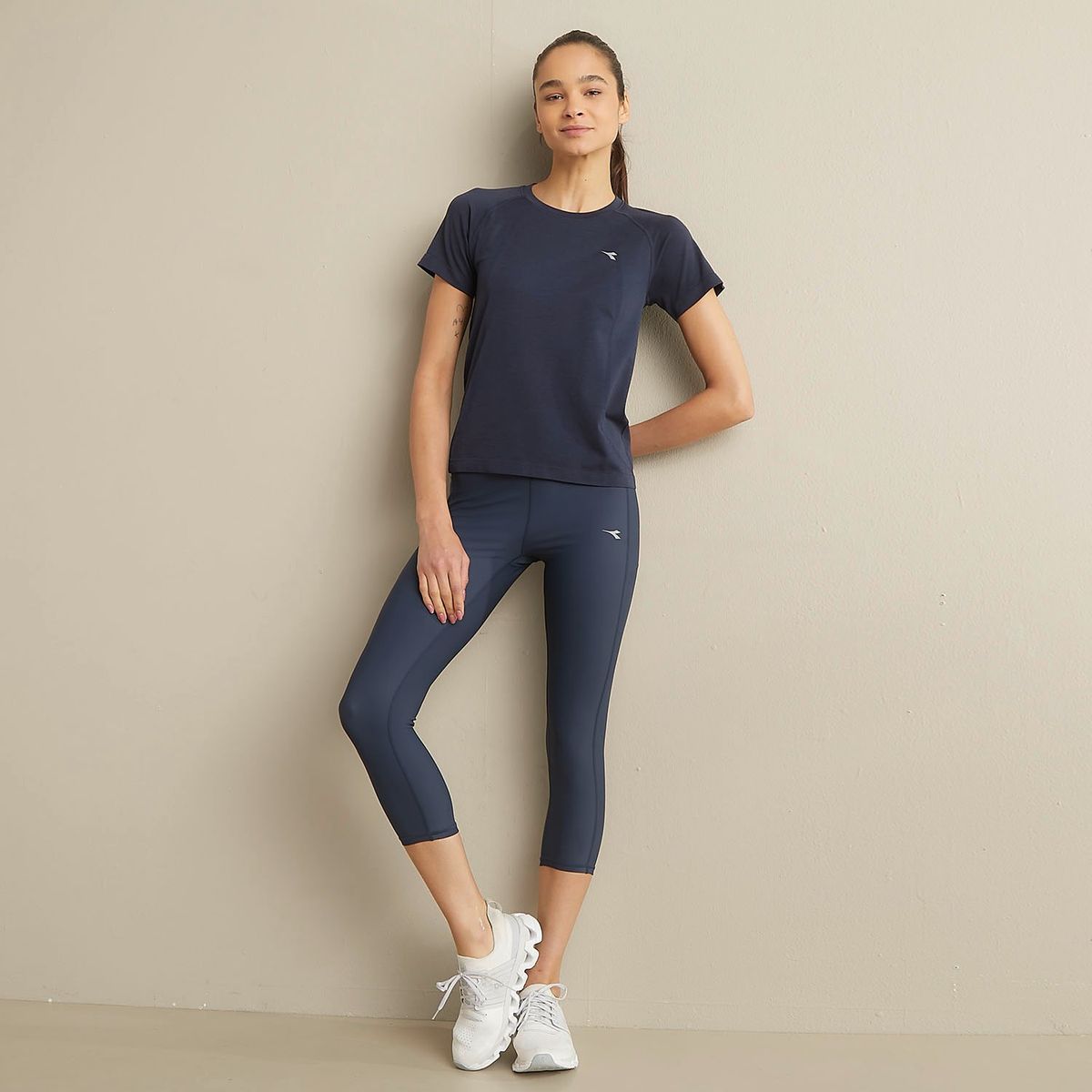 DIADORA - Leggings 3/4 Deportivos Mujer Diadora