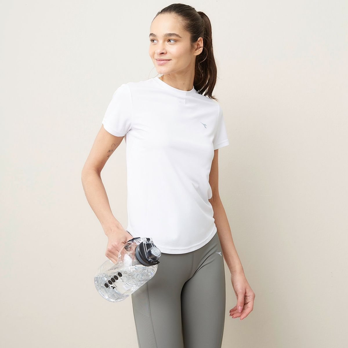 DIADORA - Polo Deportivo Manga Corta Mujer Diadora