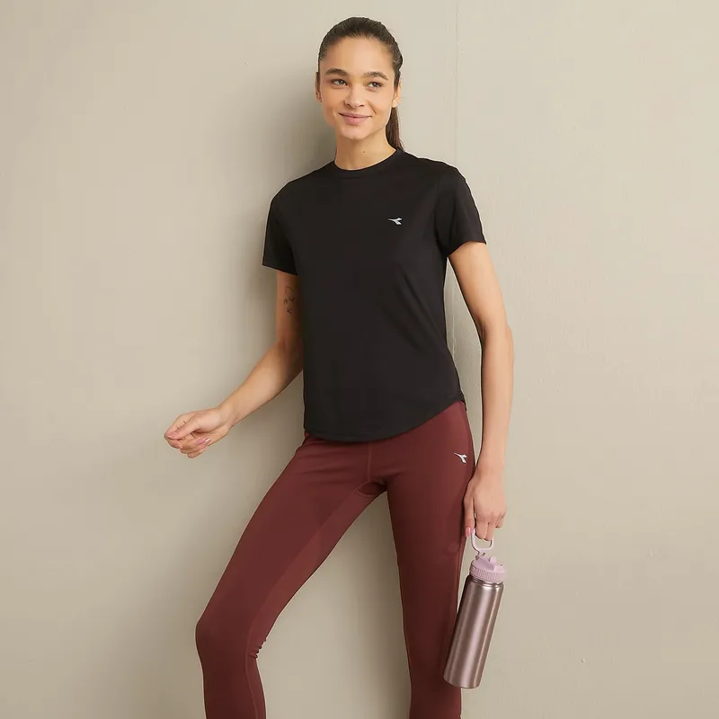 DIADORA - Polo Deportivo Manga Corta Mujer Diadora