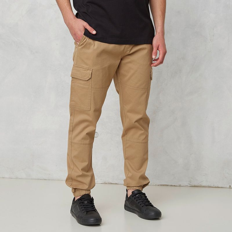 BEARCLIFF - Pantalón Algodón Jogger Fit Hombre Bearcliff