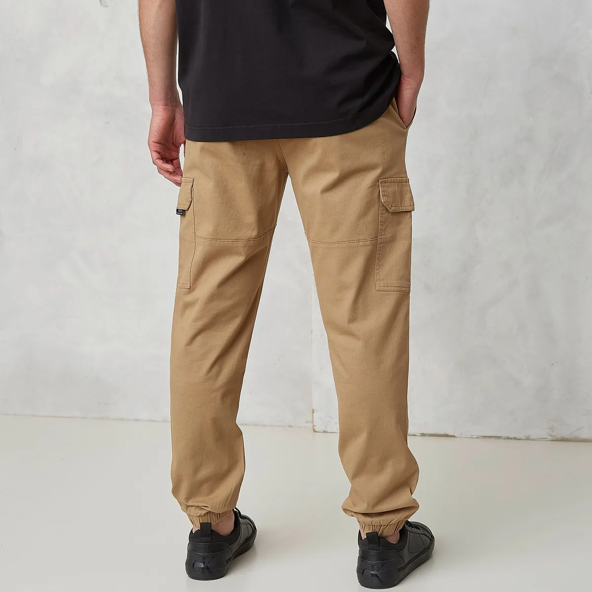 BEARCLIFF - Pantalón Algodón Jogger Fit Hombre Bearcliff