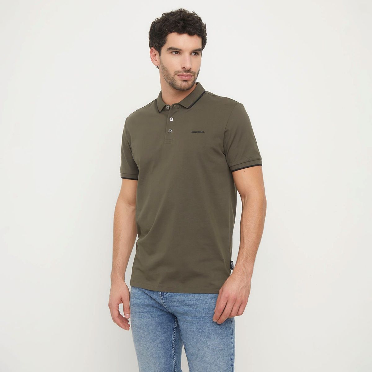 MOSSIMO - Polo 100% Algodón Casual Hombre Mossimo