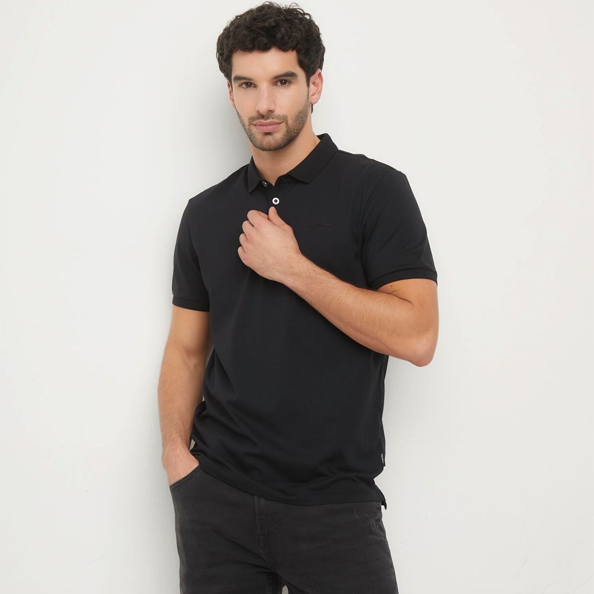 MOSSIMO - Polo 100% Algodón Casual Hombre Mossimo